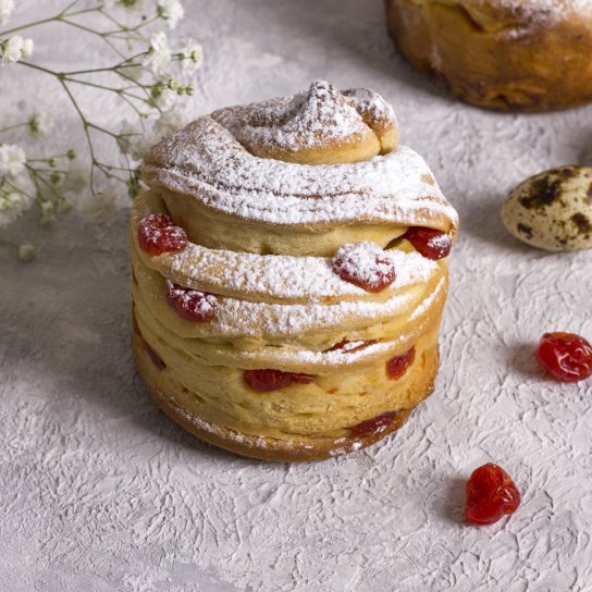 Паска-крафін з ягодами