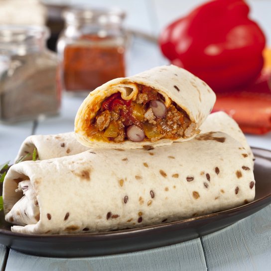 Бурито на вугіллі