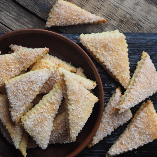 Творожное печенье