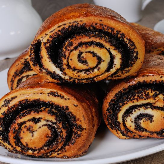 Булочки з маком