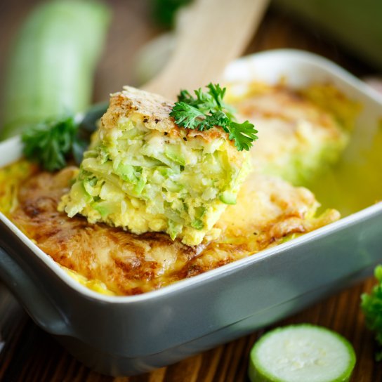 Пісний пиріг з кабачками