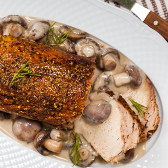 Свинина в цибулевому лушпинні рецепт