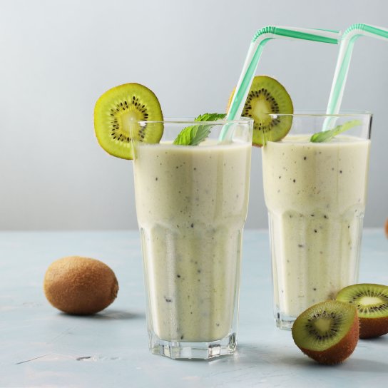 Молочний коктейль з ківі