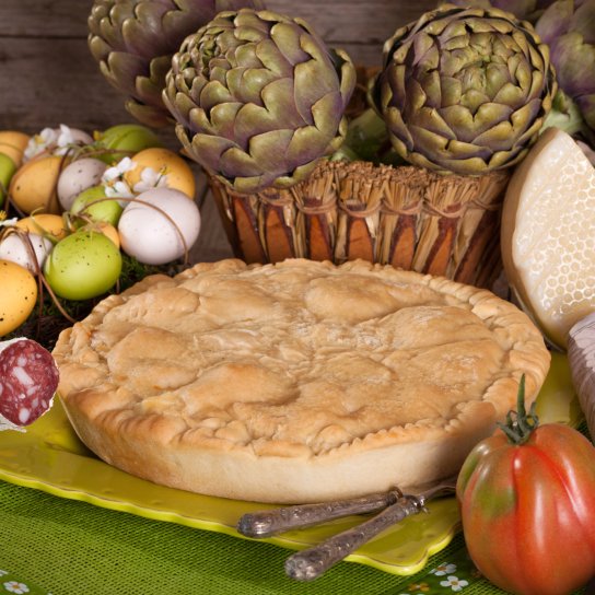 Піца-пиріг Рустіка