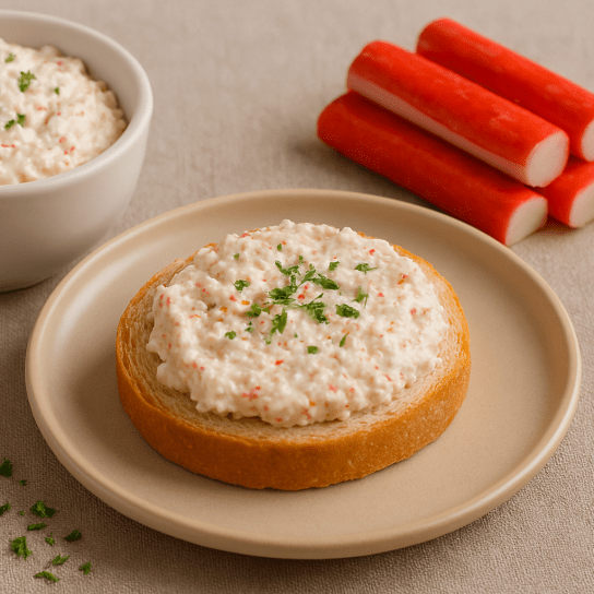 Намазка з крабових паличок