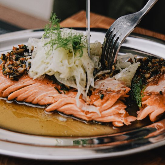 Філе форелі з фенхелем