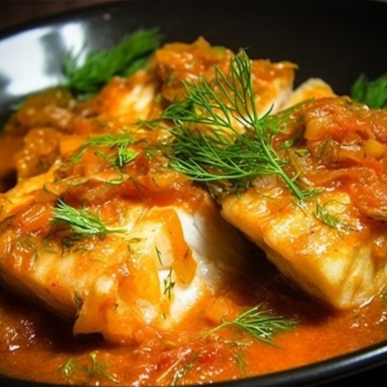 рыба под овощной шубой