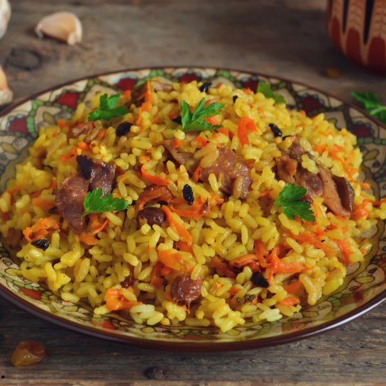 Плов з качкою