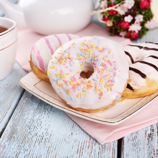 Пончики з помадкою