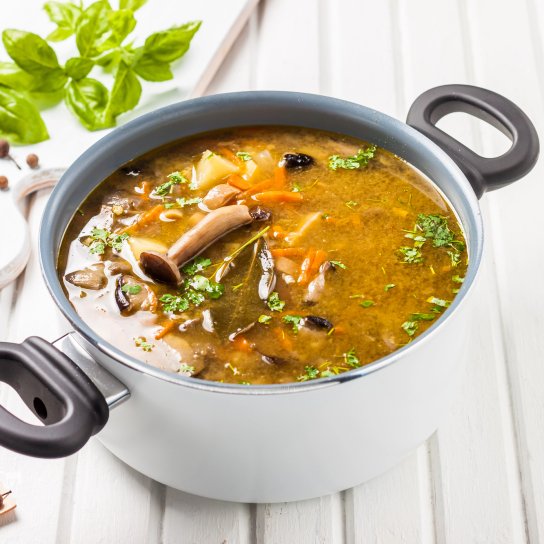 Як готувати грибний бульйон