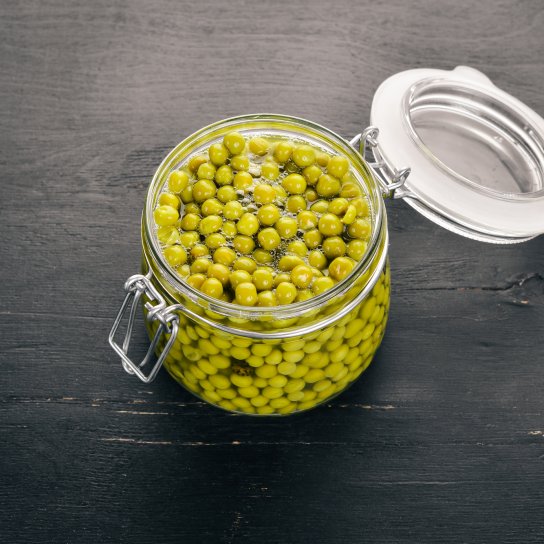 Консервований зелений горошок