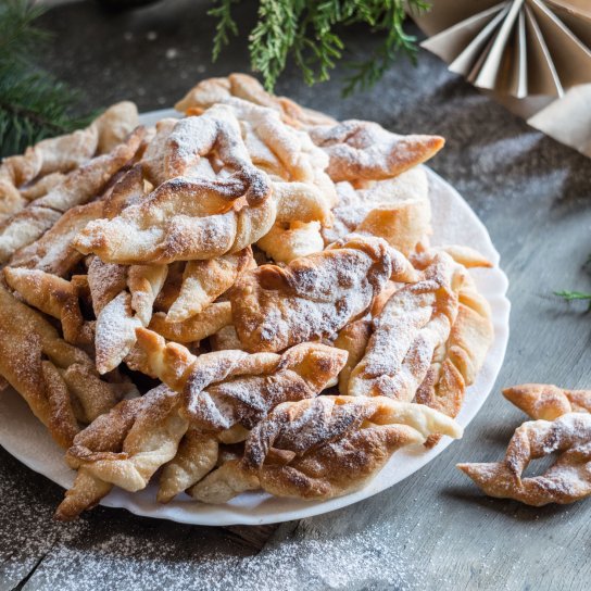 Печиво з цукровою пудрою