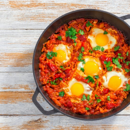 Шакшука з томатним соком