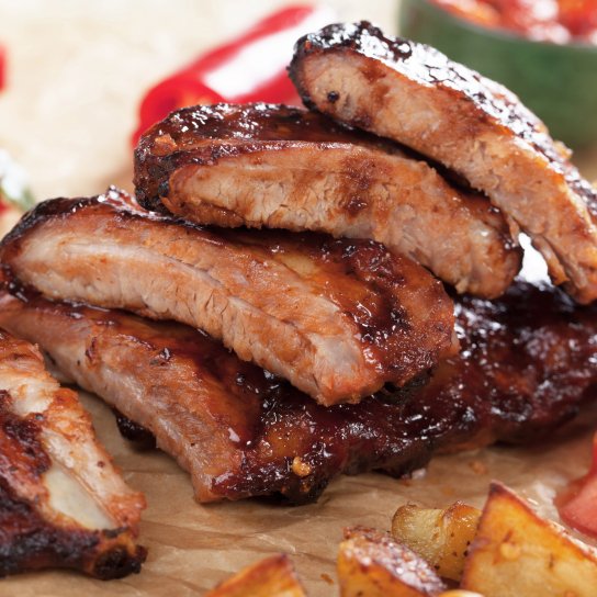 Свинячі реберця по-канадськи