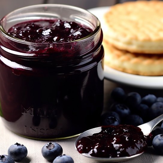 Чорничний конфітюр за 5 хвилин