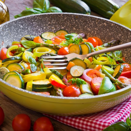 Салат з кабачками і солодким перцем