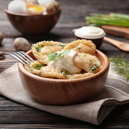 Вареники з квасолею рецепт