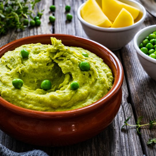 Гуакамоле з горошку