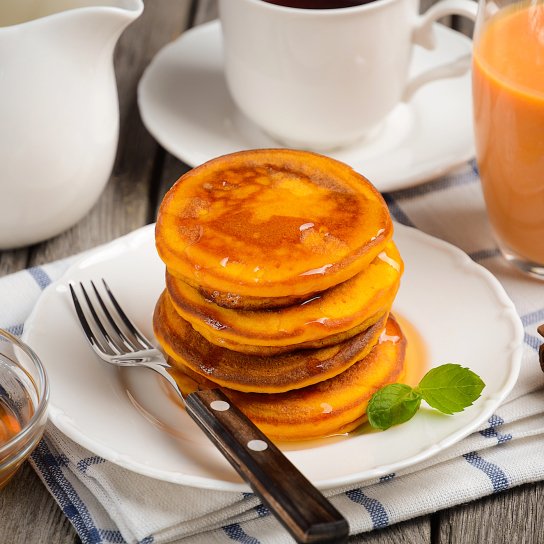 Панкейки з гарбуза