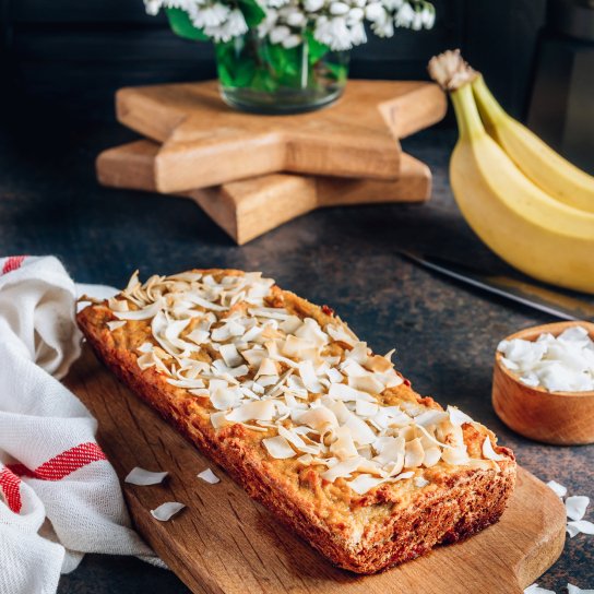 Хліб з кокосовими пластівцями