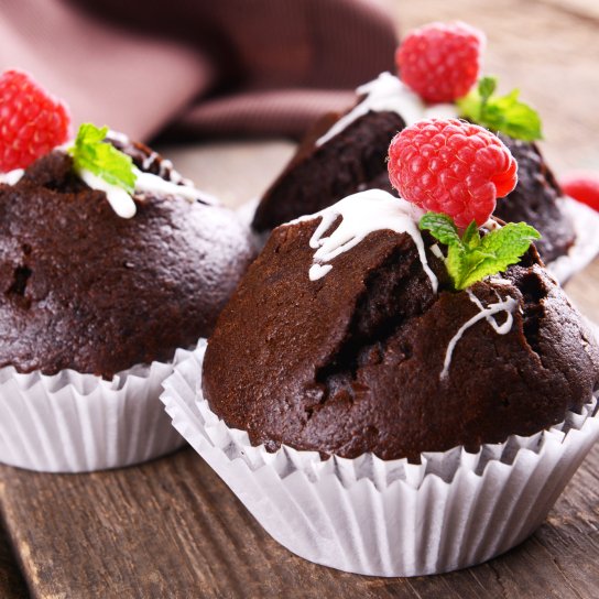 Кабачково-шоколадні кекси