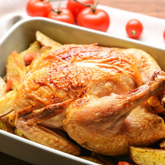 Запеченная курица по-провански