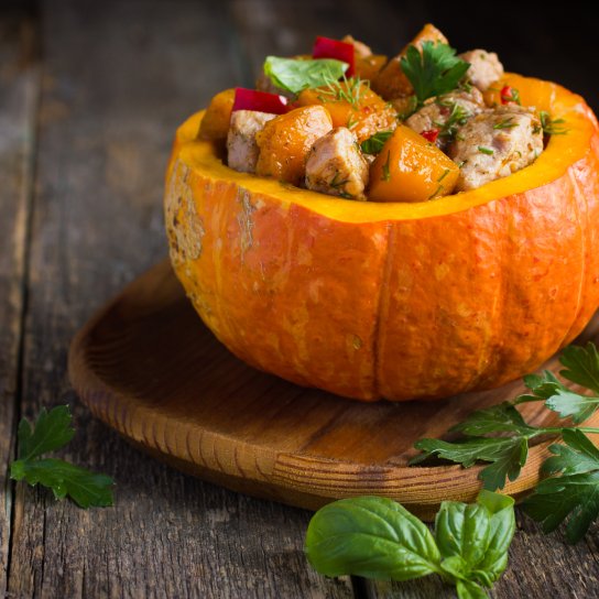 Печеня в гарбузі - рецепт