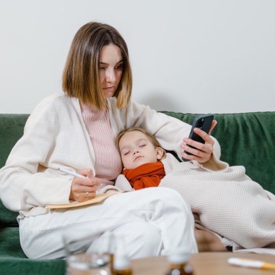 Дитина хворіє