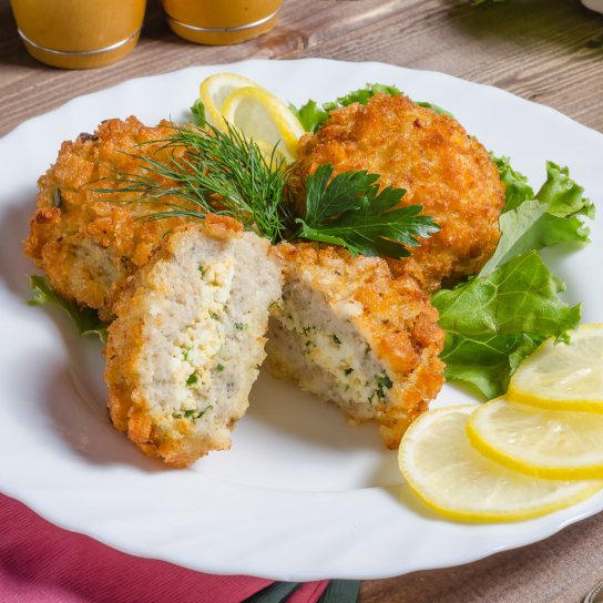 Зрази з риби ііз сиром