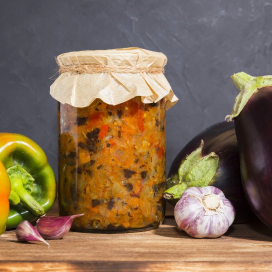 Кабачковая икра с грибами