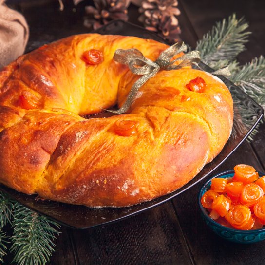 Вінок з нугою - рецепт