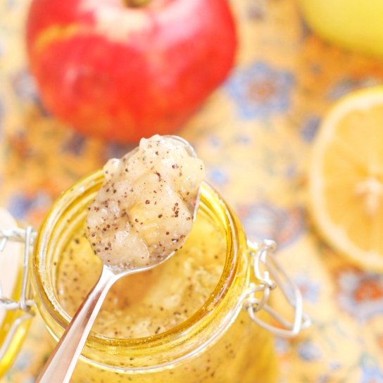 Яблучне варення з маком