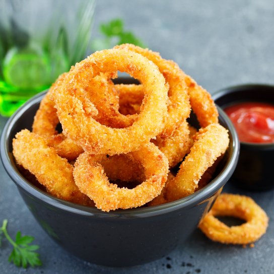 Картопляні кільця на закуску