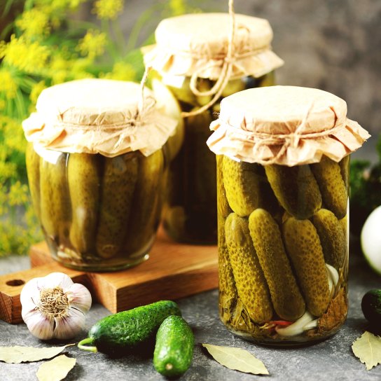 Рецепт квашених огірків на трилітрову банку