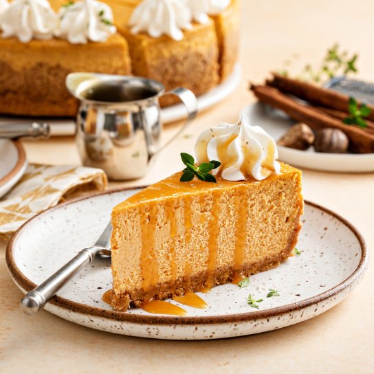 Тыквенный чизкейк