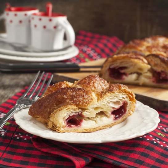 Завиванец с повидлом на Рождество