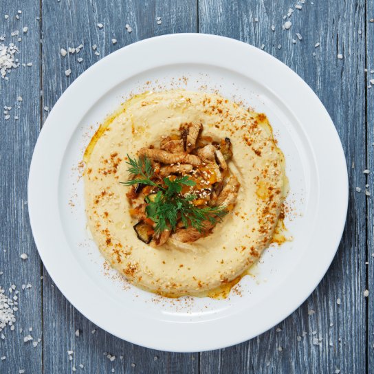 Горохова каша з потрохами