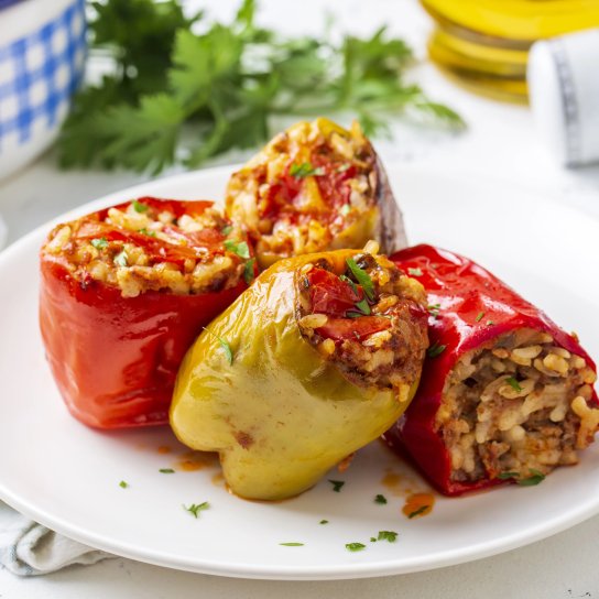 Фаршировані перці з булгуром
