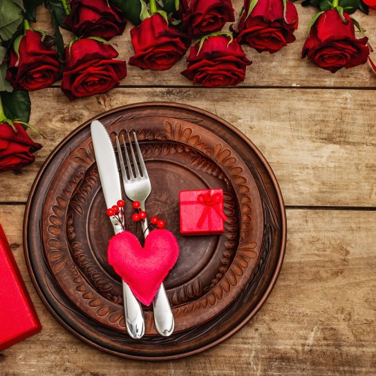 День усіх закоханих, прикраси