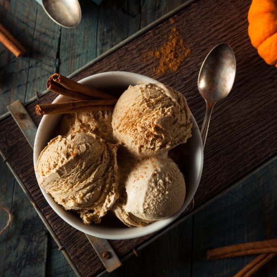 Мороженое из тыквы