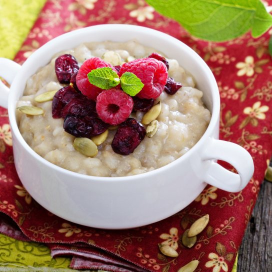 Перлова каша на молоці