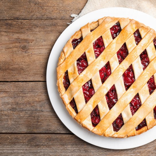 Пиріг з журавлиною