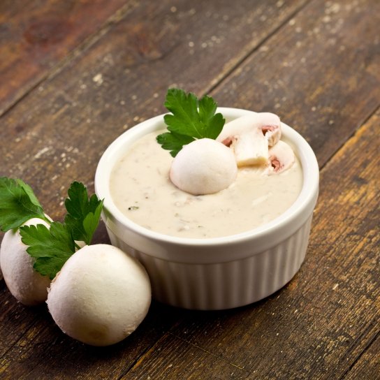 Грибний соус з сиром