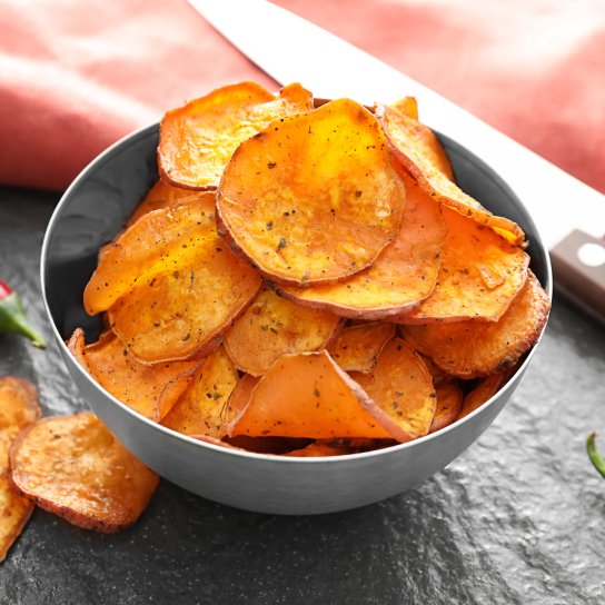 Чипси зі солодкої картоплі