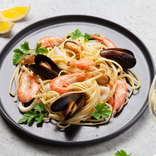Паста з морепродуктами