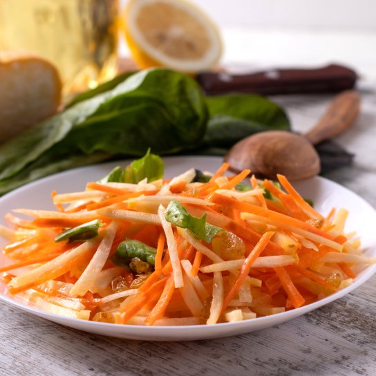 салат с репой и морковью