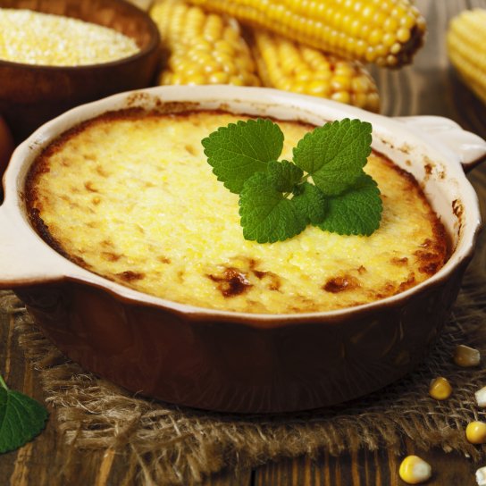 Полента з рубленим м’ясом