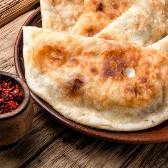 Ліниві чебуреки з лаваша