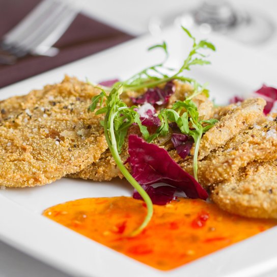 Смажені зелені помідори