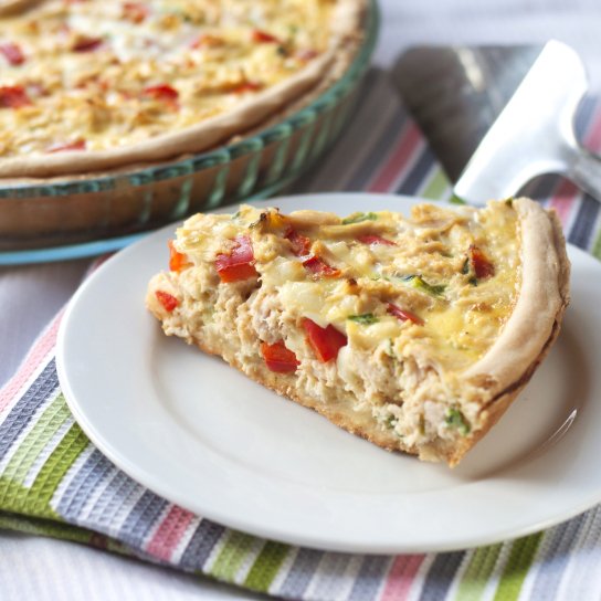 Тарт с курицей